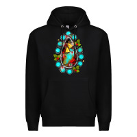 Black gemstone christmas Premium Hoodie - JahusDesignShop