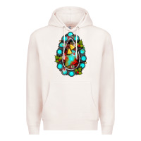 Pale Pink gemstone christmas Premium Hoodie - JahusDesignShop