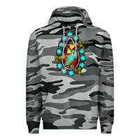 Slate Camo gemstone christmas Premium Hoodie - JahusDesignShop