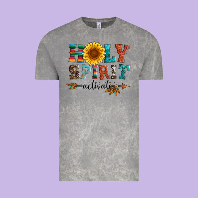 Holy Spirit Activate Vintage Tee Designed By Artiststas