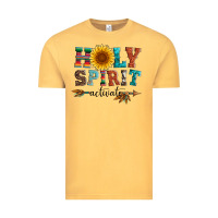 Vintage Mustard holy spirit activate Vintage Tee - Artiststas