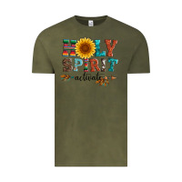 Vintage Olive holy spirit activate Vintage Tee - Artiststas