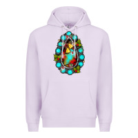 Lilac gemstone christmas Premium Hoodie - JahusDesignShop