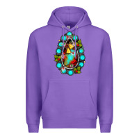 Purple gemstone christmas Premium Hoodie - JahusDesignShop