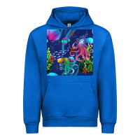 Cobalt undersea Urban Hoodie - BundleAndBundleShop