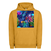 Pigment Peanut Butter undersea Urban Hoodie - BundleAndBundleShop