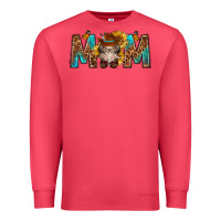 Cardinal mom with bull skull Premium Sweatshirt - texasbilliewilder