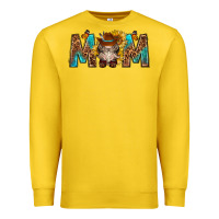 Lemon mom with bull skull Premium Sweatshirt - texasbilliewilder