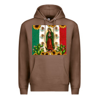 Chestnut our lady of guadalupe Premium Hoodie - JahusDesignShop