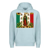 Blue Mist our lady of guadalupe Premium Hoodie - JahusDesignShop