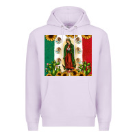 Lilac our lady of guadalupe Premium Hoodie - JahusDesignShop