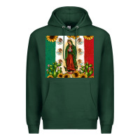 Sports Green our lady of guadalupe Premium Hoodie - JahusDesignShop