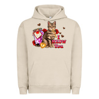 Pigment French Oak i meow you Urban Hoodie - AdoDesignShop