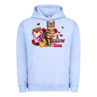 Pigment Grape Ice i meow you Urban Hoodie - AdoDesignShop