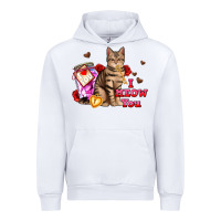 White i meow you Urban Hoodie - AdoDesignShop
