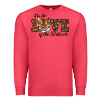 Cardinal love of the wildcats Premium Sweatshirt - RanaPortraitStore