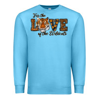 Ocean Blue love of the wildcats Premium Sweatshirt - RanaPortraitStore