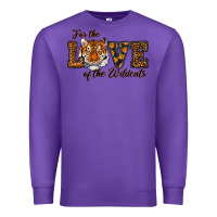 Purple love of the wildcats Premium Sweatshirt - RanaPortraitStore
