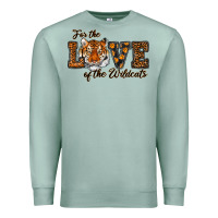 Seafoam love of the wildcats Premium Sweatshirt - RanaPortraitStore
