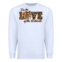 White love of the wildcats Premium Sweatshirt - RanaPortraitStore
