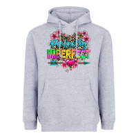 Heather Grey perfectly imperfect Heavyweight Hoodie - texasbilliewilder