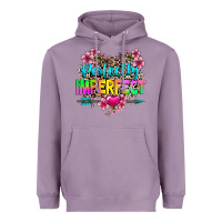 Lavender perfectly imperfect Heavyweight Hoodie - texasbilliewilder