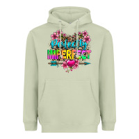 Matcha perfectly imperfect Heavyweight Hoodie - texasbilliewilder