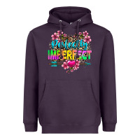 Plum perfectly imperfect Heavyweight Hoodie - texasbilliewilder