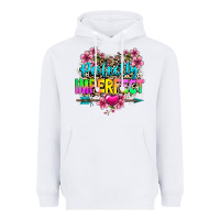 White perfectly imperfect Heavyweight Hoodie - texasbilliewilder