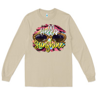 Mushroom hello sunshine Long Sleeve Tee - BarkalooDesign