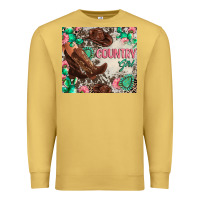 Antique Gold country girl Premium Sweatshirt - Zillion Design Studio