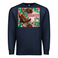 Navy country girl Premium Sweatshirt - Zillion Design Studio