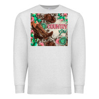 Oatmeal Heather country girl Premium Sweatshirt - Zillion Design Studio