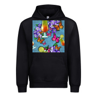 Black butterfly cocktail Urban Hoodie - BundleAndBundleShop