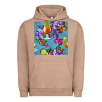 Pigment Burro butterfly cocktail Urban Hoodie - BundleAndBundleShop