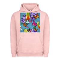 Pigment Salmon butterfly cocktail Urban Hoodie - BundleAndBundleShop