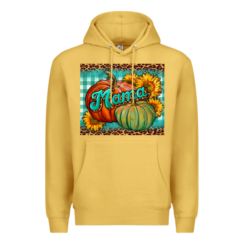 Pumpkin Mama Mouse Pad Premium Hoodie by BundleAndBundleShop | Teevron