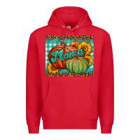 Red pumpkin mama mouse pad Premium Hoodie - BundleAndBundleShop