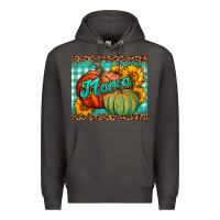Smoke pumpkin mama mouse pad Premium Hoodie - BundleAndBundleShop