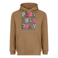 Toasted Coconut pray on it pray over it pray throught it Heavyweight Hoodie - texasbilliewilder