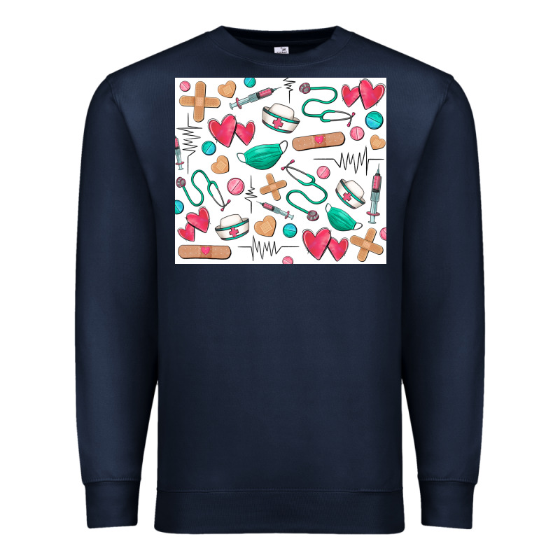 Nurse Premium Sweatshirt by Zillion Design Studio | Teevron