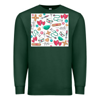 Sports Green nurse Premium Sweatshirt - Zillion Design Studio