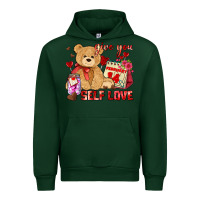 Forest Green give you self love Urban Hoodie - AdoDesignShop