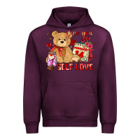 Mauve Wine give you self love Urban Hoodie - AdoDesignShop