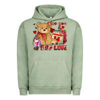 Pigment Oil Green give you self love Urban Hoodie - AdoDesignShop