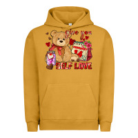 Pigment Peanut Butter give you self love Urban Hoodie - AdoDesignShop