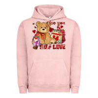 Pigment Salmon give you self love Urban Hoodie - AdoDesignShop