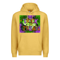 Antique Gold trick or treat mouse pad Premium Hoodie - BundleAndBundleShop