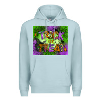 Blue Mist trick or treat mouse pad Premium Hoodie - BundleAndBundleShop