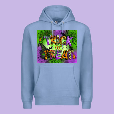 Trick Or Treat Mouse Pad Premium Hoodie Designed By Bundleandbundleshop